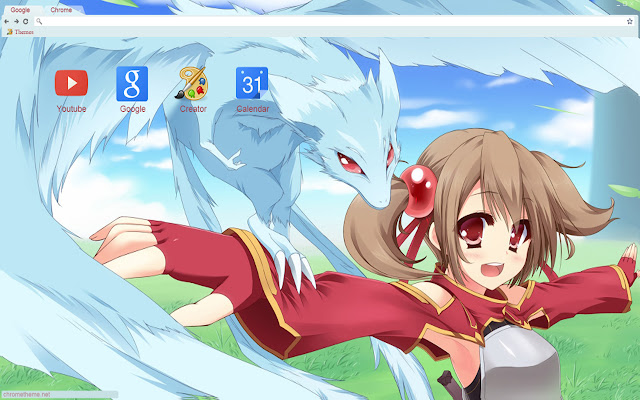 Sword art Online Silica theme 1366x768  from Chrome web store to be run with OffiDocs Chromium online