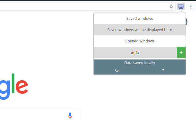 Sync Saved Windows  from Chrome web store to be run with OffiDocs Chromium online