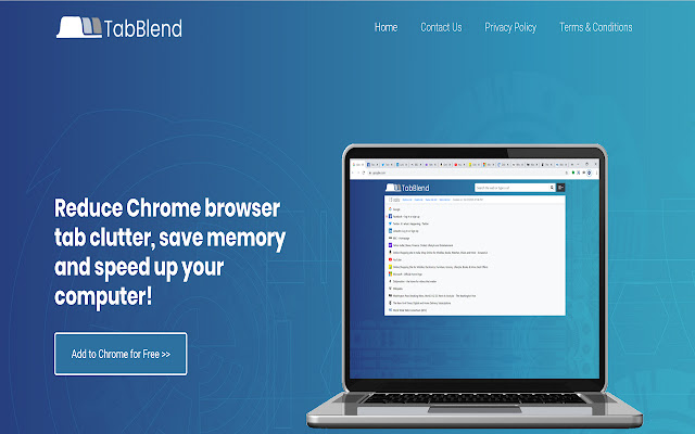 Tab Blend  from Chrome web store to be run with OffiDocs Chromium online