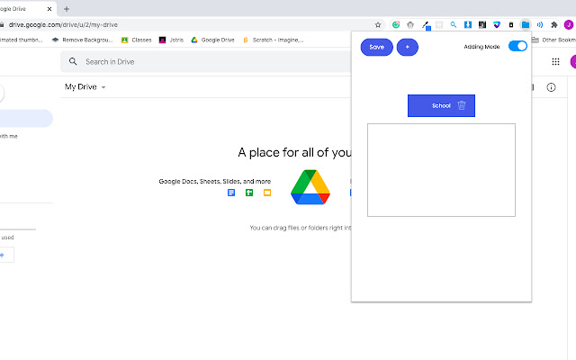 Tab Folders  from Chrome web store to be run with OffiDocs Chromium online