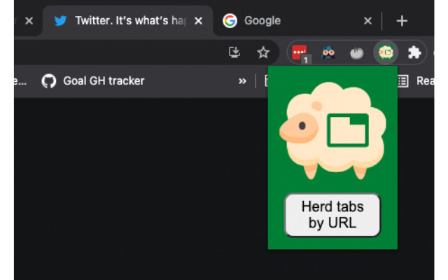 Tab Herder  from Chrome web store to be run with OffiDocs Chromium online