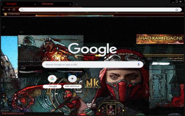 Tableau de skarlet | Thème de Mortal Kombat  from Chrome web store to be run with OffiDocs Chromium online