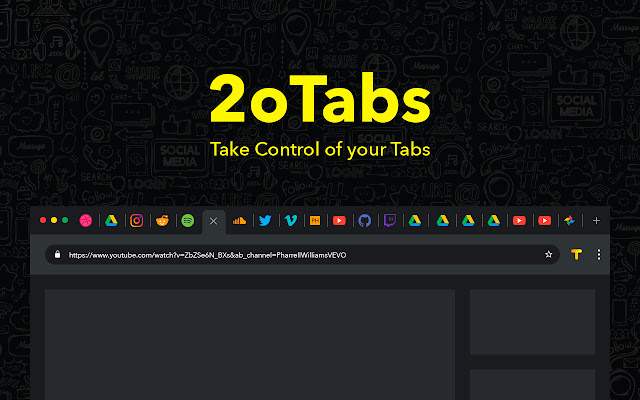 Tab Manager for Chrome™  from Chrome web store to be run with OffiDocs Chromium online