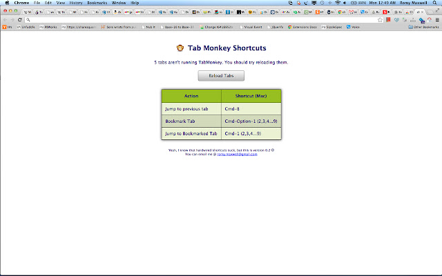 Tab Monkey  from Chrome web store to be run with OffiDocs Chromium online