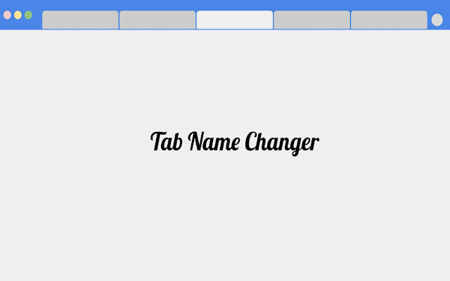 Tab Name Changer  from Chrome web store to be run with OffiDocs Chromium online