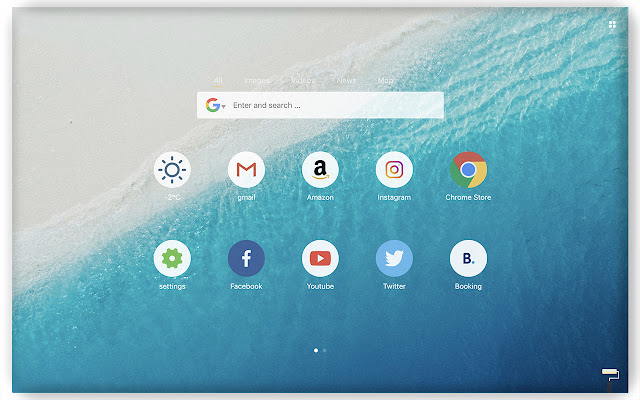 Tabplus newtab  from Chrome web store to be run with OffiDocs Chromium online