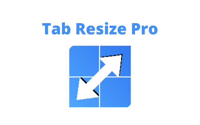 Tab Resize Pro  from Chrome web store to be run with OffiDocs Chromium online