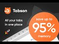 Tabson  from Chrome web store to be run with OffiDocs Chromium online