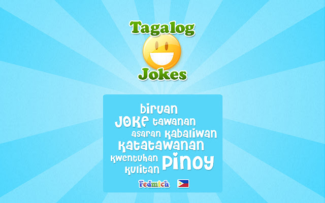 Tagalog Jokes  from Chrome web store to be run with OffiDocs Chromium online