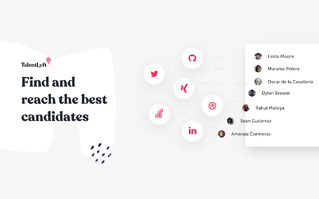 TalentLyft Hire Extension  from Chrome web store to be run with OffiDocs Chromium online