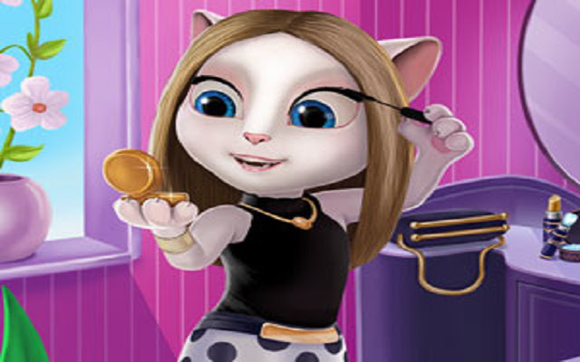 Talking Angela Make Up Time  from Chrome web store to be run with OffiDocs Chromium online