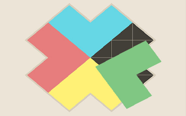 Tangram King  from Chrome web store to be run with OffiDocs Chromium online