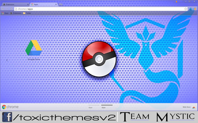 Team Mystic Pokeball Pokemon GO  from Chrome web store to be run with OffiDocs Chromium online