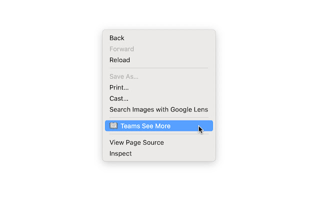 Teams See More  from Chrome web store to be run with OffiDocs Chromium online