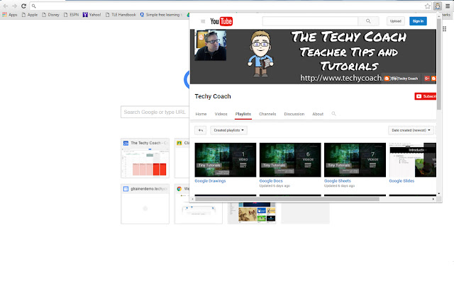 Techy Coach Tutorials  from Chrome web store to be run with OffiDocs Chromium online