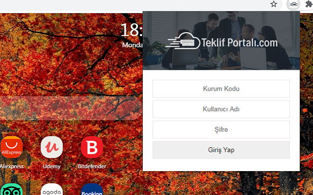 Teklif Portali Bildirimler  from Chrome web store to be run with OffiDocs Chromium online