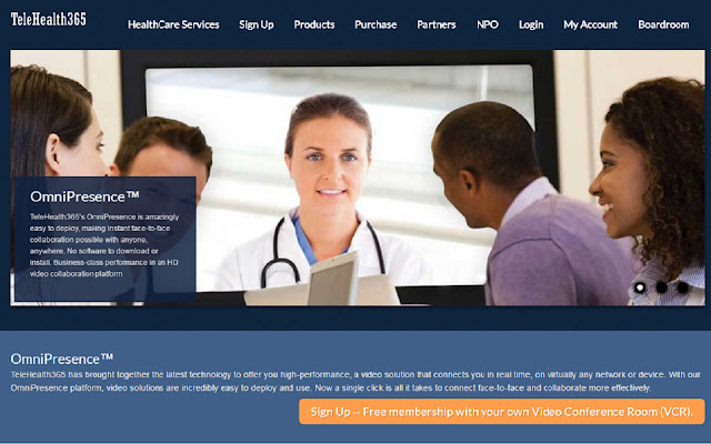 TeleHealth365 Meetings Chrome Extension  from Chrome web store to be run with OffiDocs Chromium online