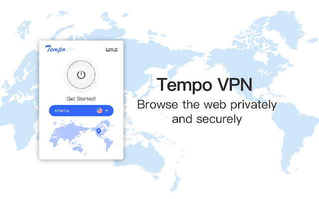 Tempo VPN Free and unlimited vpn proxy  from Chrome web store to be run with OffiDocs Chromium online