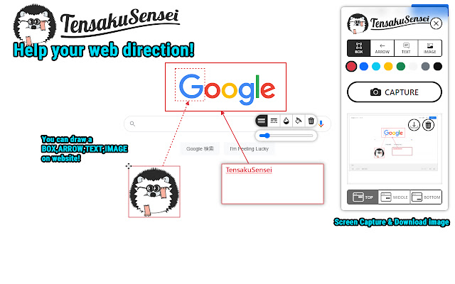 TensakuSensei  from Chrome web store to be run with OffiDocs Chromium online