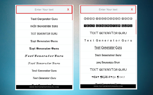Text Generator guru  from Chrome web store to be run with OffiDocs Chromium online