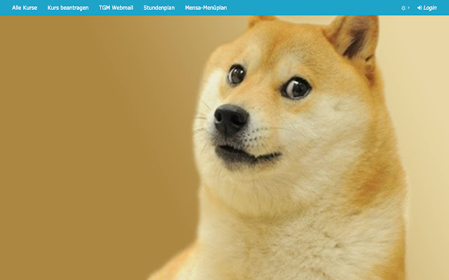 TGM Elearning Doge Hintergrund  from Chrome web store to be run with OffiDocs Chromium online