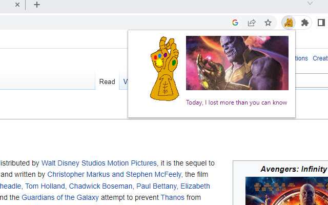 Thanos Tabs  from Chrome web store to be run with OffiDocs Chromium online