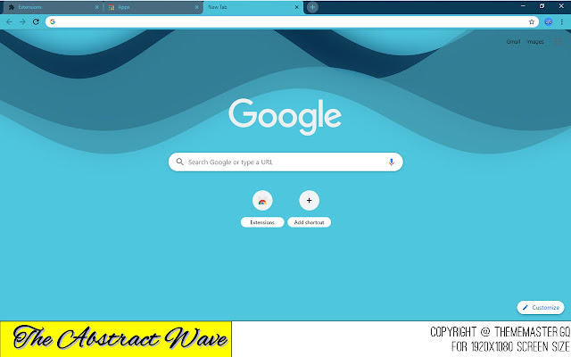 The Abstract Wave  from Chrome web store to be run with OffiDocs Chromium online