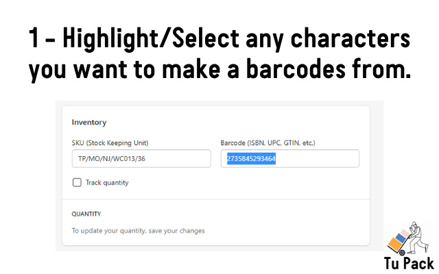 TheBarcode Generator  from Chrome web store to be run with OffiDocs Chromium online