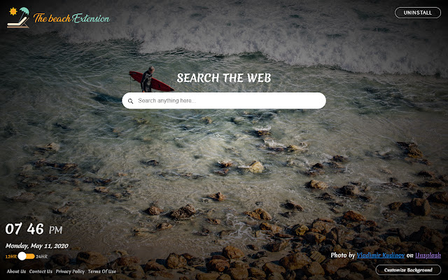 The Beaches Extension  from Chrome web store to be run with OffiDocs Chromium online