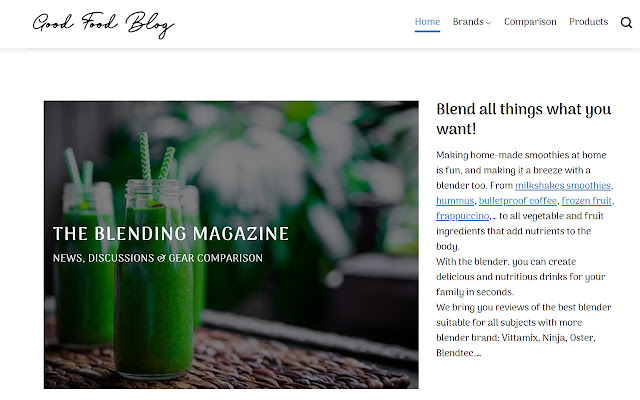 The Blending Magazine  from Chrome web store to be run with OffiDocs Chromium online