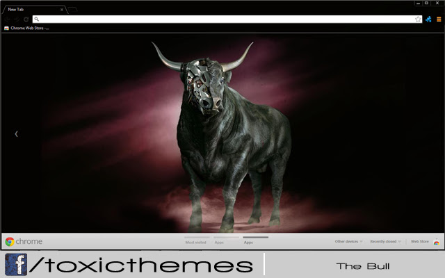 The Bull theme by toxic  from Chrome web store to be run with OffiDocs Chromium online