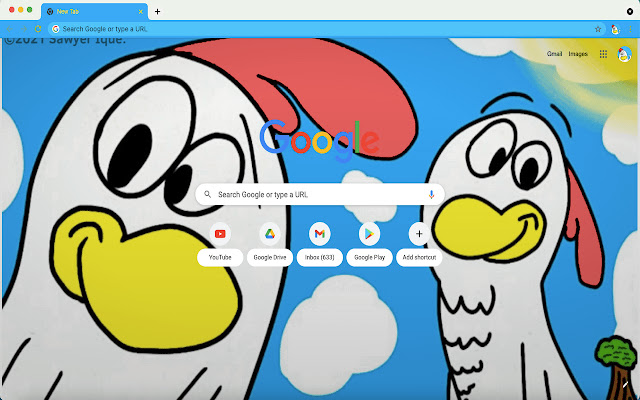 The Clucking Chickens  from Chrome web store to be run with OffiDocs Chromium online