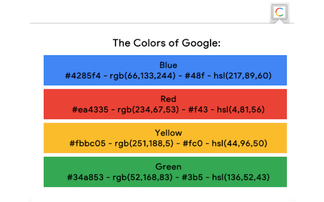 The Color Palette  from Chrome web store to be run with OffiDocs Chromium online