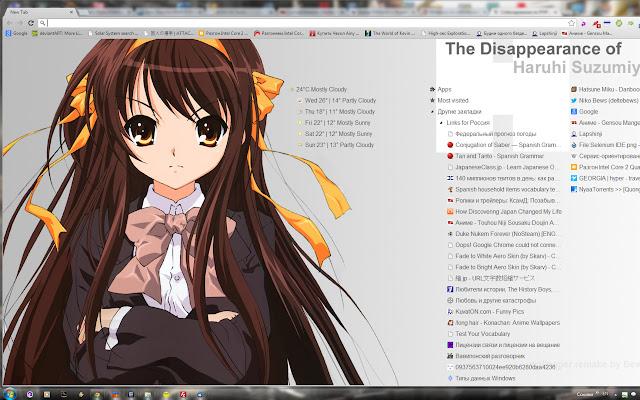 The Disappearance of Haruhi Suzumiya (Aero)  from Chrome web store to be run with OffiDocs Chromium online