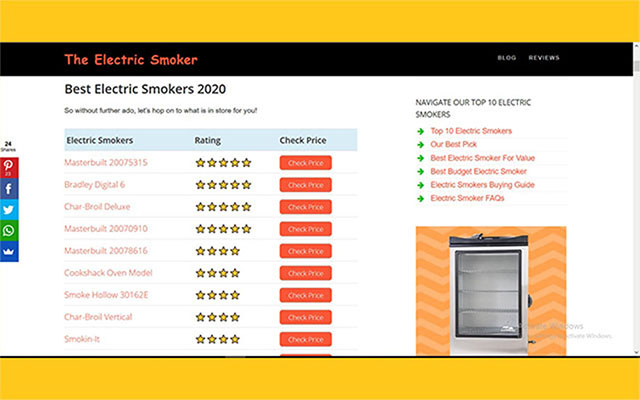 theelectricsmoker  from Chrome web store to be run with OffiDocs Chromium online