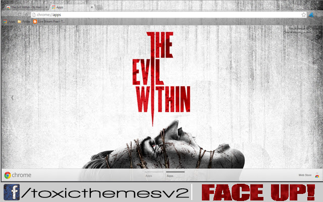 The Evil Within Face Up de la tienda web de Chrome se ejecutará con OffiDocs Chromium en línea