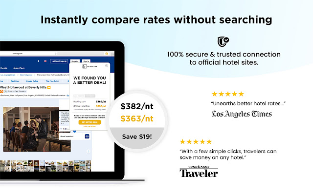 The Guestbook Extension: Cash Back on Hotels  from Chrome web store to be run with OffiDocs Chromium online