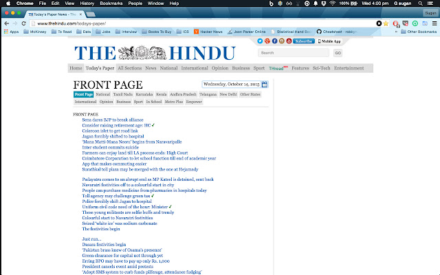 TheHinduIAS  from Chrome web store to be run with OffiDocs Chromium online