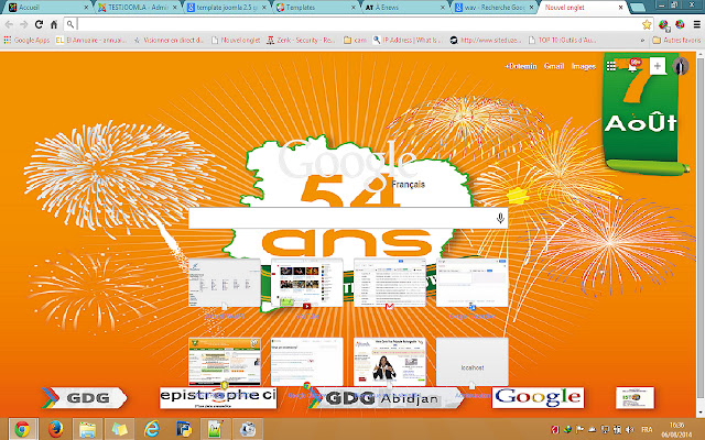 Theme gdgabidjan independance CI 1  from Chrome web store to be run with OffiDocs Chromium online