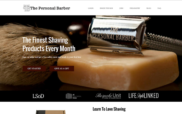 The Personal Barber  from Chrome web store to be run with OffiDocs Chromium online