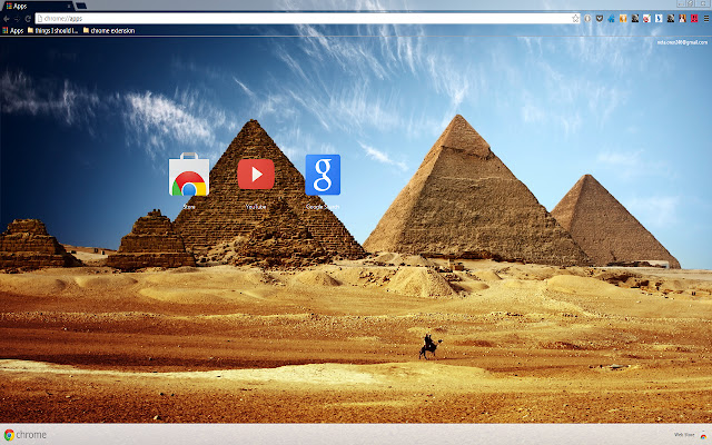 The Pyramids  from Chrome web store to be run with OffiDocs Chromium online