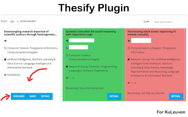 Thesify  from Chrome web store to be run with OffiDocs Chromium online