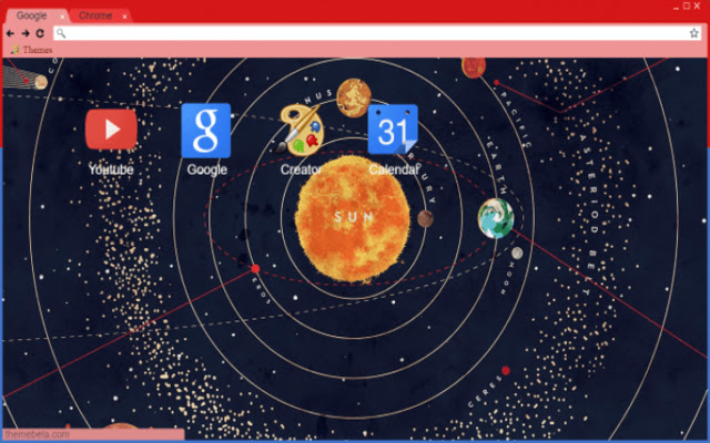 the solar system  from Chrome web store to be run with OffiDocs Chromium online