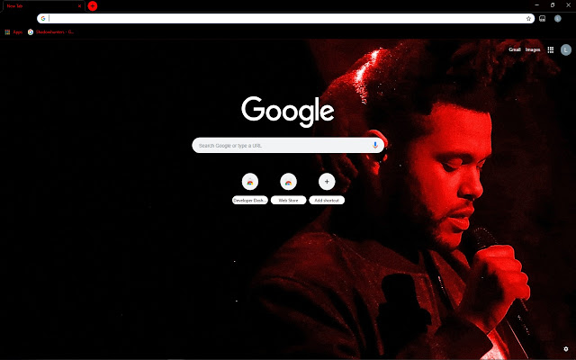 The Weeknd Theme  from Chrome web store to be run with OffiDocs Chromium online