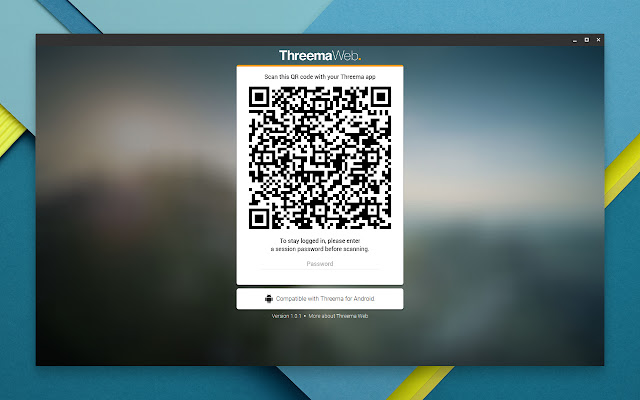 Threema Client (unofficial)  from Chrome web store to be run with OffiDocs Chromium online