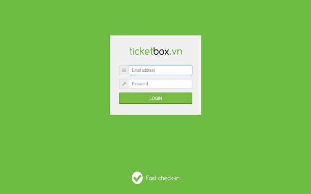 TicketBox Checkin  from Chrome web store to be run with OffiDocs Chromium online