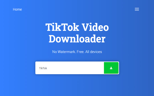 Tictok Downloader Assistant  from Chrome web store to be run with OffiDocs Chromium online