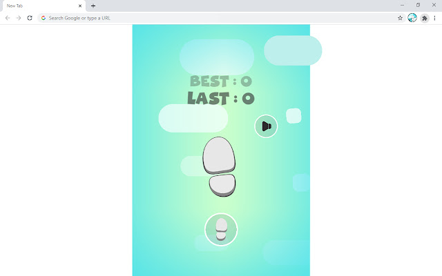 Tile Hop Game  from Chrome web store to be run with OffiDocs Chromium online