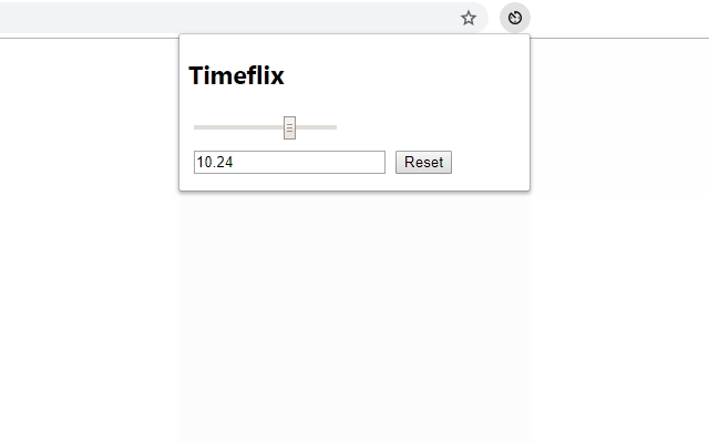 Timeflix  from Chrome web store to be run with OffiDocs Chromium online