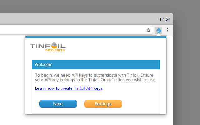 Tinfoil Security Login Recorder  from Chrome web store to be run with OffiDocs Chromium online